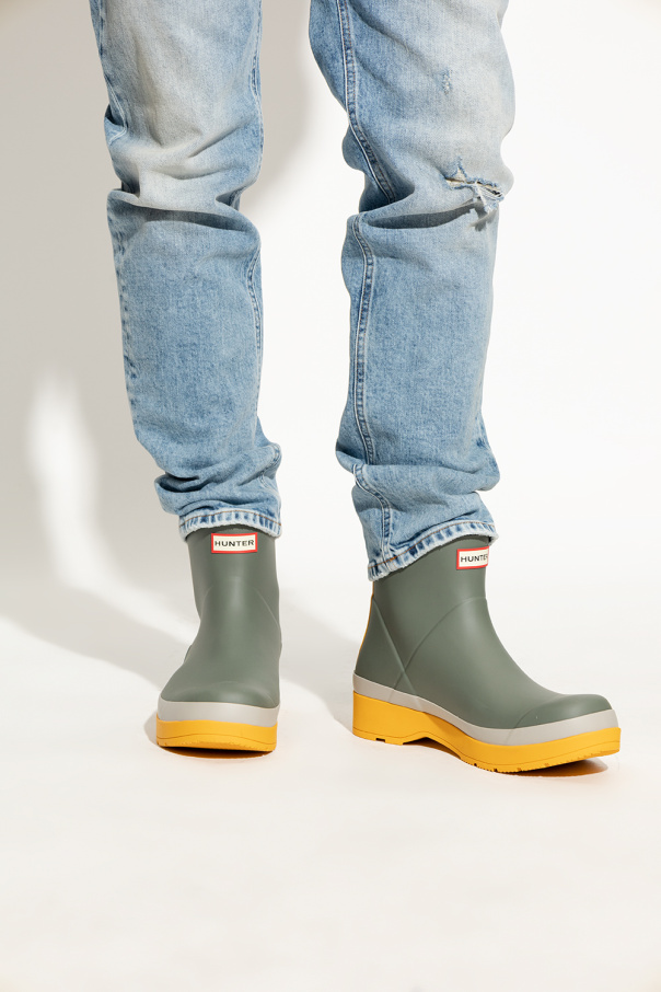 GenesinlifeShops 中国- 灰色'Play Short' rain boots Hunter - Mens